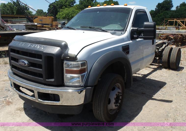 image for item K7134 2009 Ford F550 Super Duty XL cab and chassis