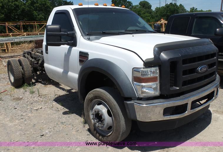 image for item K7134 2009 Ford F550 Super Duty XL cab and chassis