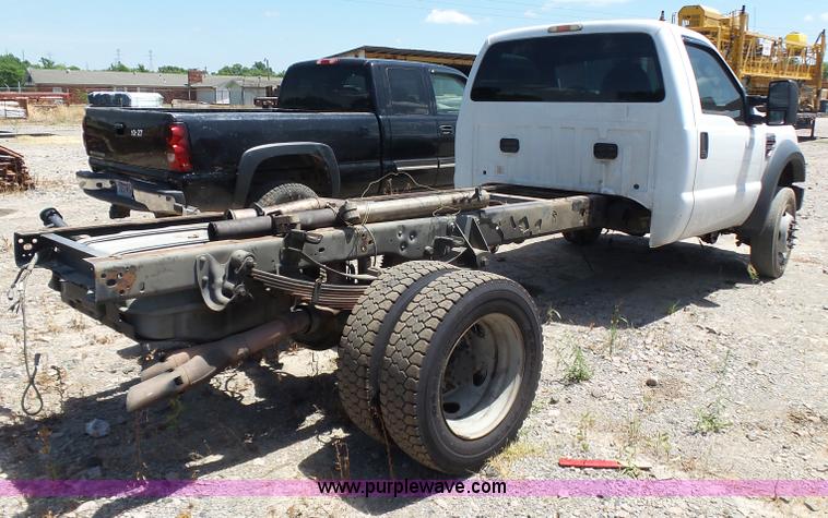 image for item K7134 2009 Ford F550 Super Duty XL cab and chassis