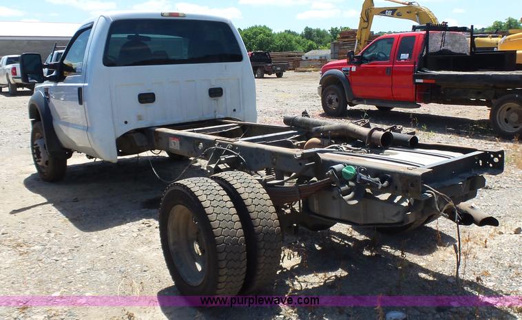 image for item K7134 2009 Ford F550 Super Duty XL cab and chassis
