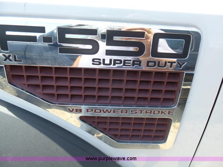 image for item K7134 2009 Ford F550 Super Duty XL cab and chassis