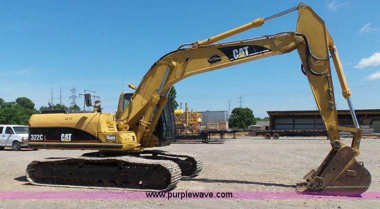 image for item K7139 2004 Caterpillar 322C L excavator