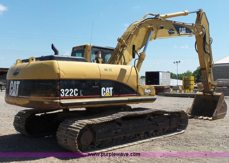 image for item K7139 2004 Caterpillar 322C L excavator