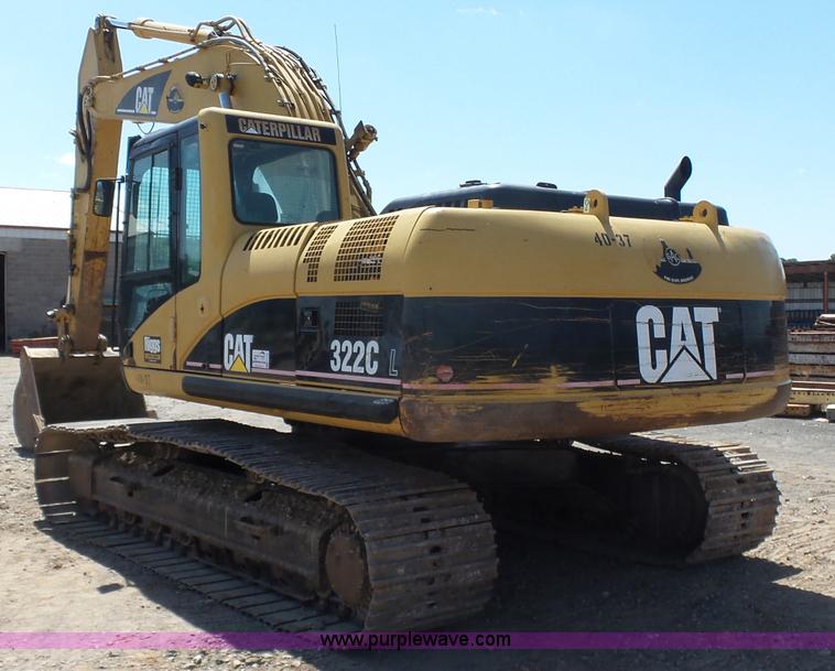 image for item K7139 2004 Caterpillar 322C L excavator