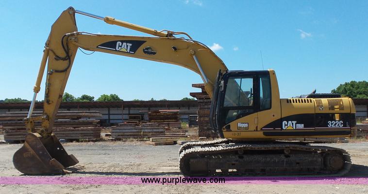 image for item K7139 2004 Caterpillar 322C L excavator