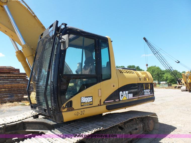 image for item K7139 2004 Caterpillar 322C L excavator