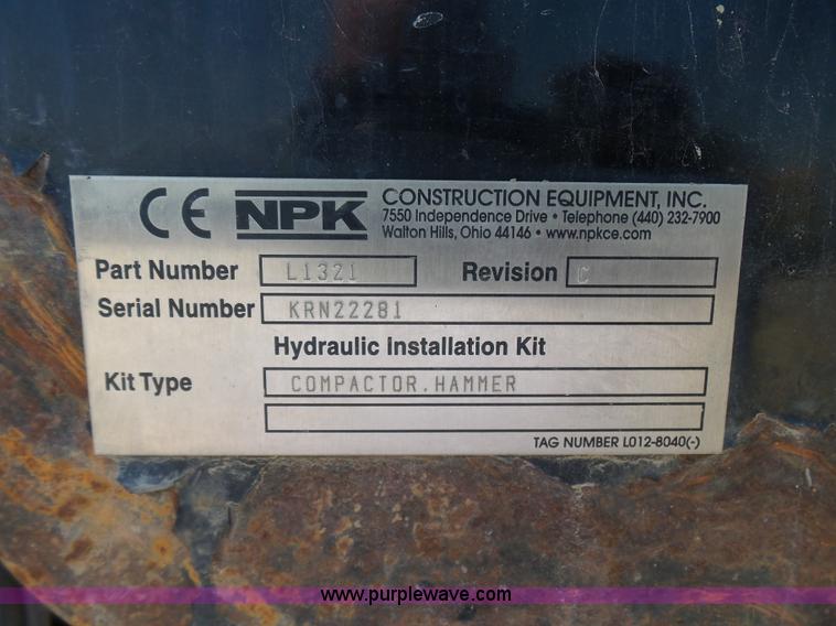 image for item K7139 2004 Caterpillar 322C L excavator