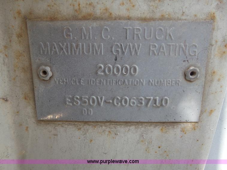 image for item K7735 1969 GMC 5500 flatbed truck
