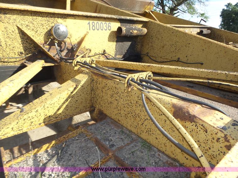 image for item K8370 1987 Load King 1827-4-3 bottom dump trailer