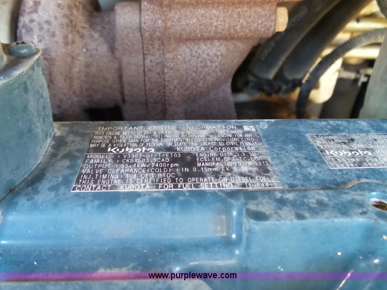 image for item K8375 2013 Bobcat S650 skid steer