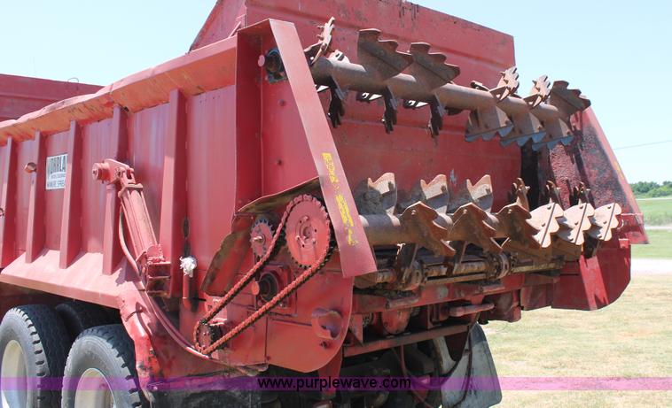 image for item K8784 1989 Kenworth T600A manure spreader truck