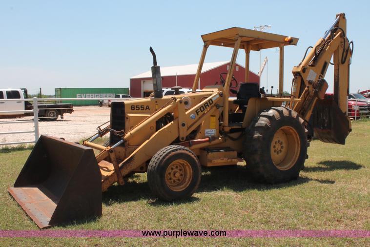 image for item K8785 Ford 655A backhoe