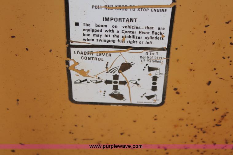 image for item K8785 Ford 655A backhoe