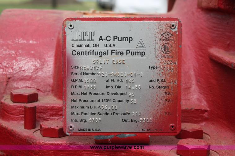 image for item K8791 ITT 8100 A-C centrifugal pump