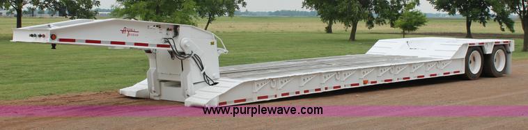 image for item K8792 1996 Atoka 24-HDT-35-2 lowboy equipment trailer