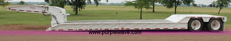 image for item K8792 1996 Atoka 24-HDT-35-2 lowboy equipment trailer