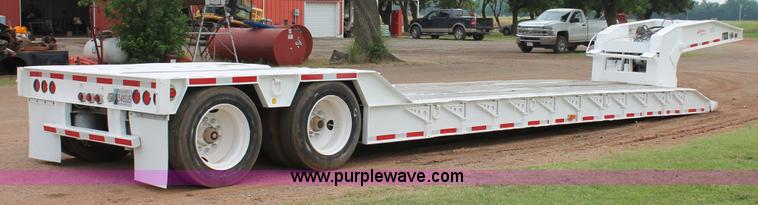 image for item K8792 1996 Atoka 24-HDT-35-2 lowboy equipment trailer