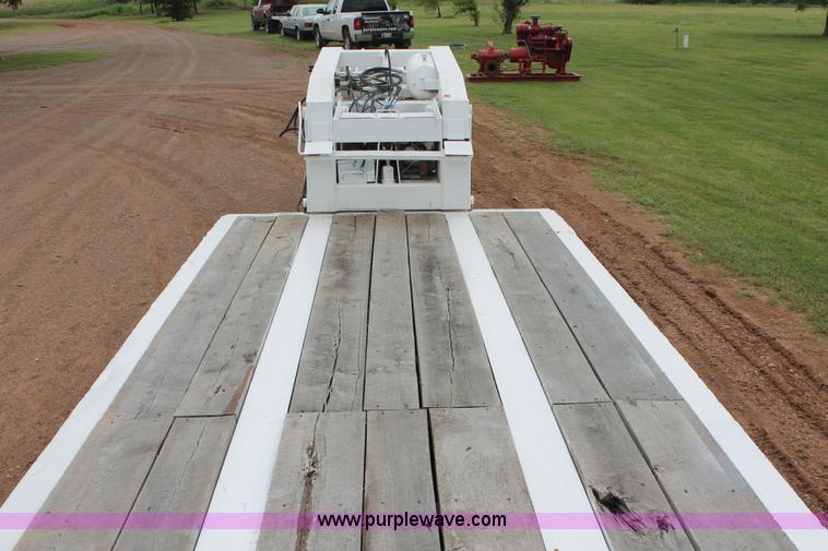 image for item K8792 1996 Atoka 24-HDT-35-2 lowboy equipment trailer