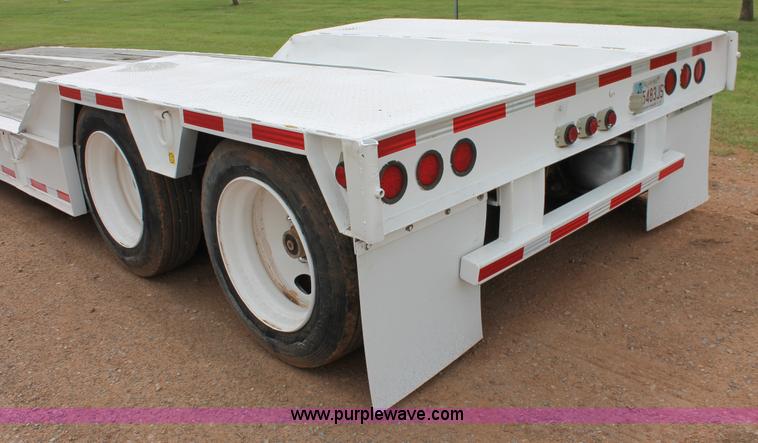image for item K8792 1996 Atoka 24-HDT-35-2 lowboy equipment trailer