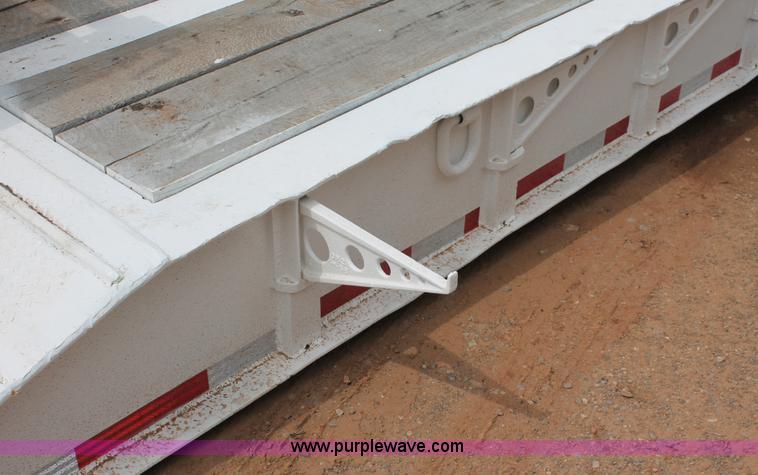 image for item K8792 1996 Atoka 24-HDT-35-2 lowboy equipment trailer