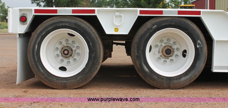 image for item K8792 1996 Atoka 24-HDT-35-2 lowboy equipment trailer