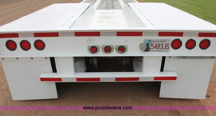 image for item K8792 1996 Atoka 24-HDT-35-2 lowboy equipment trailer