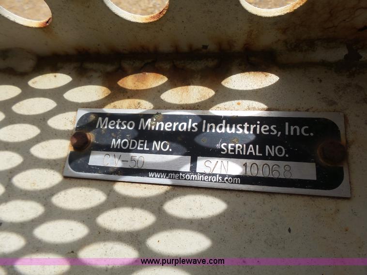 image for item K8822 Nordberg CV50 Metso screen