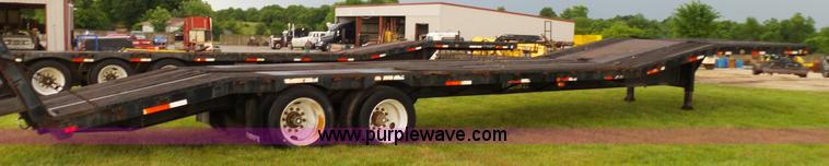 image for item L2050 1999 Cherokee 8548 equipment trailer