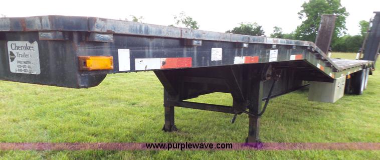 image for item L2050 1999 Cherokee 8548 equipment trailer