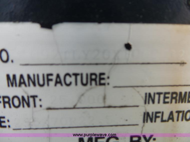 image for item L2050 1999 Cherokee 8548 equipment trailer