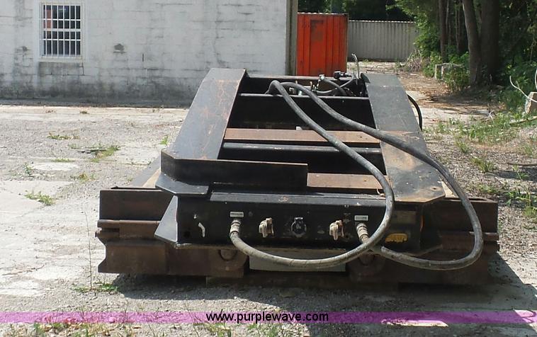 image for item L2845 2000 Trail King TK110HDG-483 lowboy equipment trailer