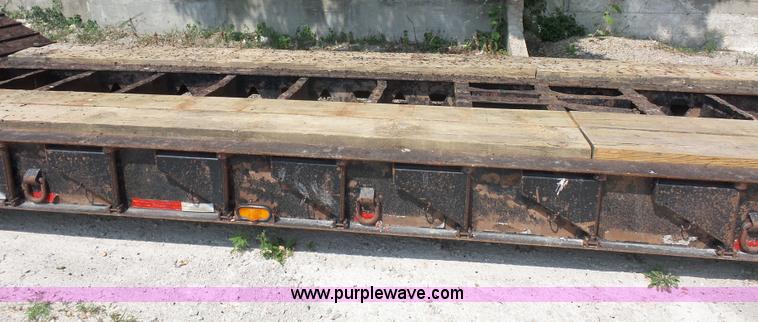 image for item L2845 2000 Trail King TK110HDG-483 lowboy equipment trailer