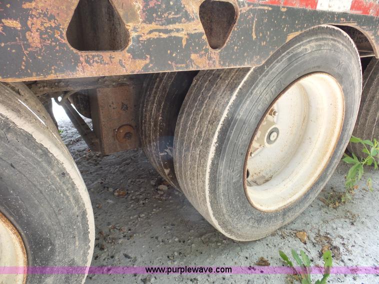 image for item L2845 2000 Trail King TK110HDG-483 lowboy equipment trailer