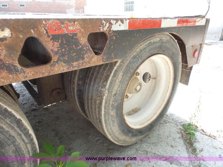 image for item L2845 2000 Trail King TK110HDG-483 lowboy equipment trailer