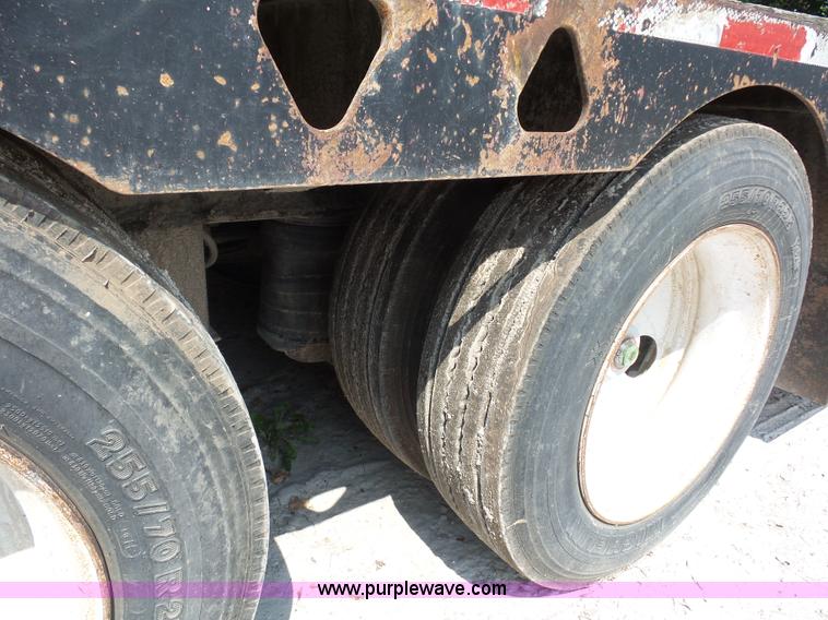 image for item L2845 2000 Trail King TK110HDG-483 lowboy equipment trailer