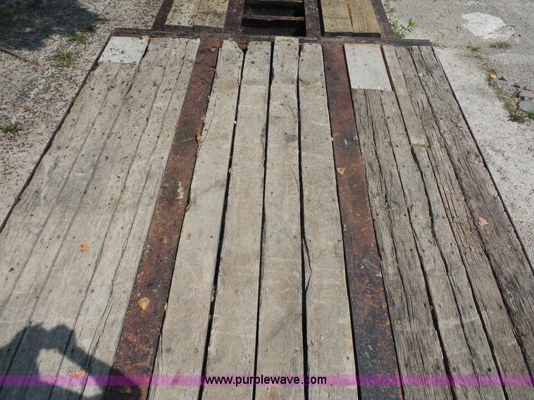 image for item L2845 2000 Trail King TK110HDG-483 lowboy equipment trailer