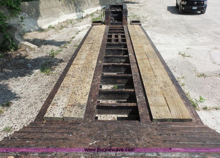 image for item L2845 2000 Trail King TK110HDG-483 lowboy equipment trailer