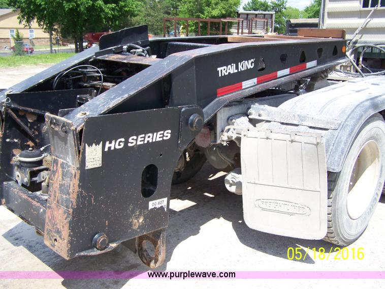 image for item L2845 2000 Trail King TK110HDG-483 lowboy equipment trailer