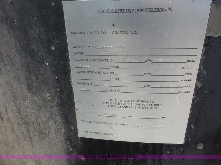 image for item L4871 1993 Crafco EZ Pour melter applicator