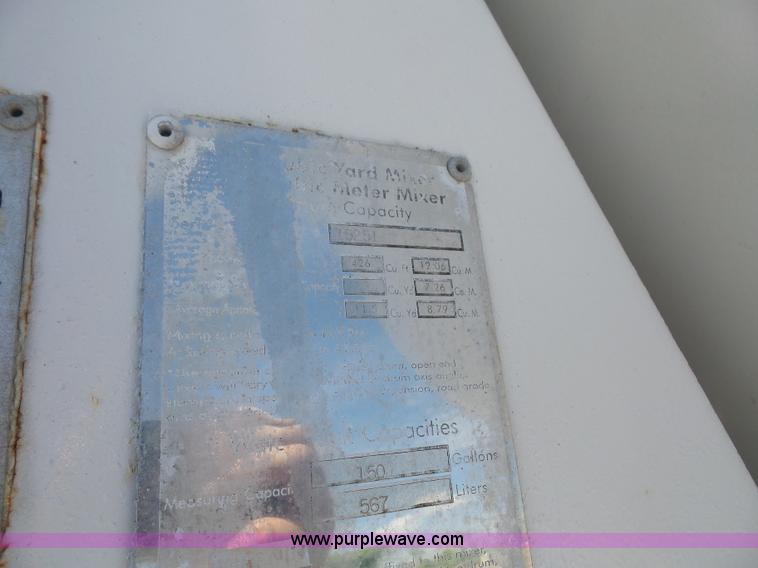 image for item L4888 1995 Mack RD690S mixer truck