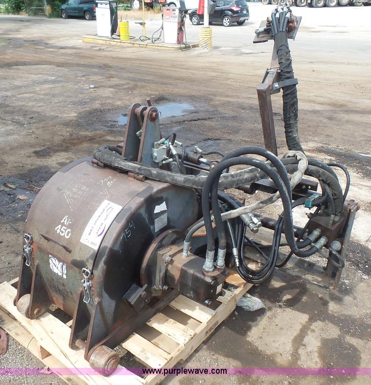 image for item L4895 Universal AP450 skid steer planer attachment