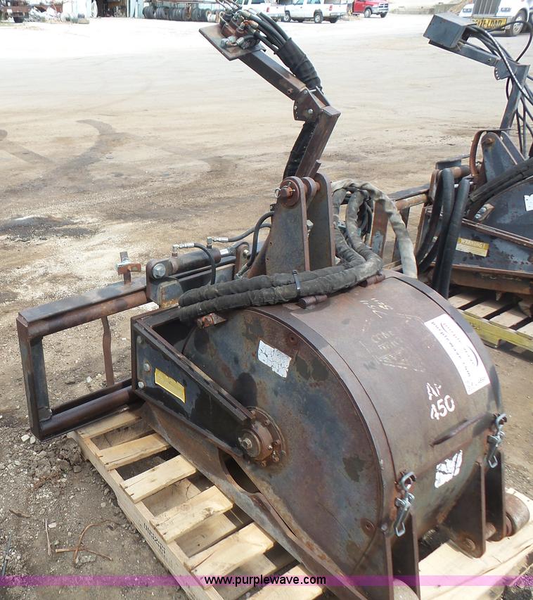 image for item L4895 Universal AP450 skid steer planer attachment