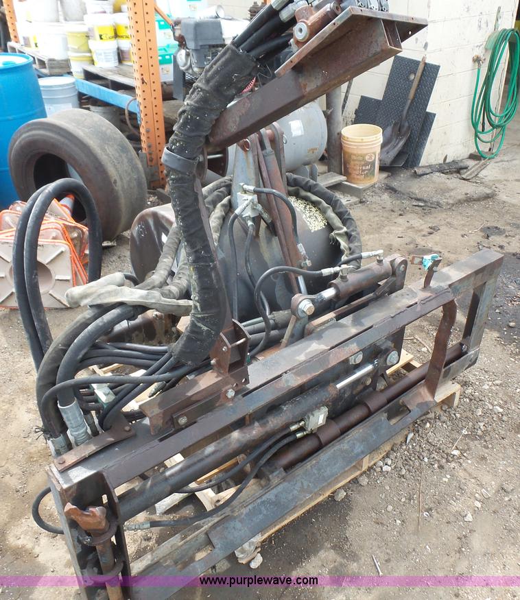 image for item L4895 Universal AP450 skid steer planer attachment