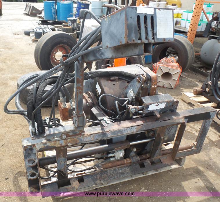 image for item L4927 Universal skid steer planer attachment
