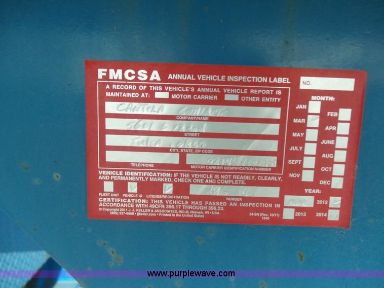 image for item L5894 1993 International 4900 truck with trailer