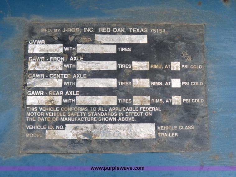 image for item L5894 1993 International 4900 truck with trailer