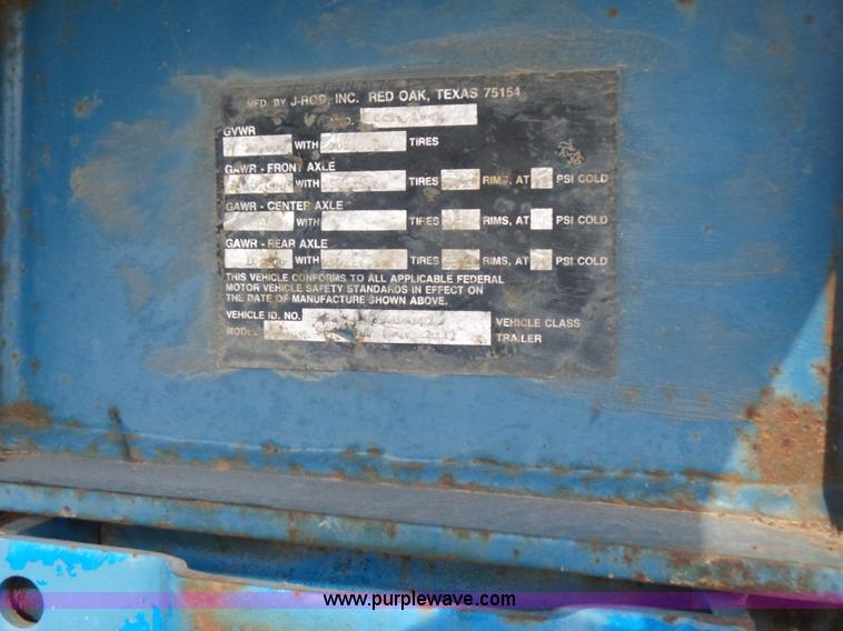 image for item L5894 1993 International 4900 truck with trailer