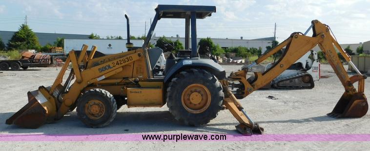 image for item L5898 1998 Case 580L backhoe