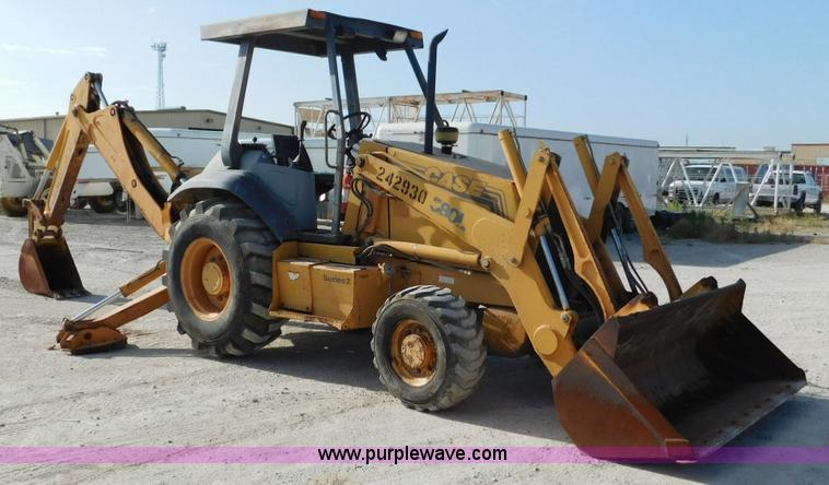 image for item L5898 1998 Case 580L backhoe