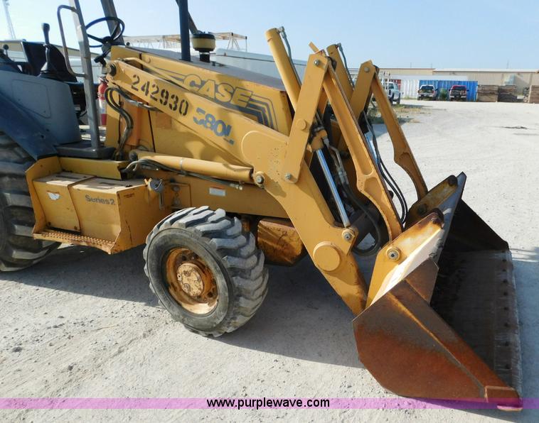image for item L5898 1998 Case 580L backhoe